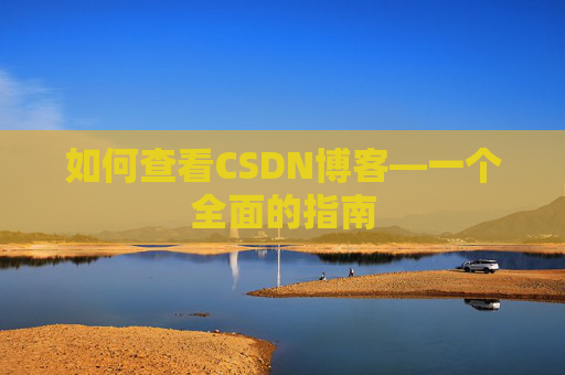 如何查看CSDN博客—一个全面的指南